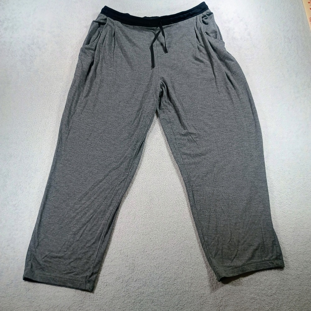 Donna‎ Karan Womens Sleepwear Pajama Pants Gray S Drawstring Waist